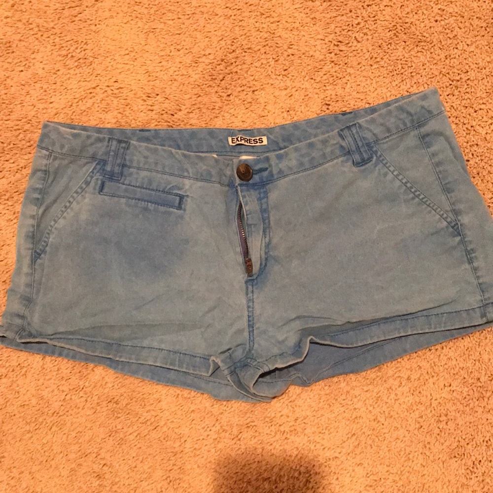 Express Blue shorts